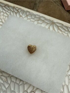 Pandora Filigree Filled with Romance Charm Authentic RARE